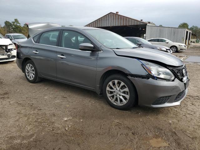 3N1AB7AP6JL630373 - 2018 NISSAN SENTRA S GRAY photo 4