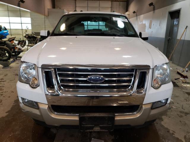 1FMEU74E07UA49139 - 2007 FORD EXPLORER EDDIE BAUER WHITE photo 5