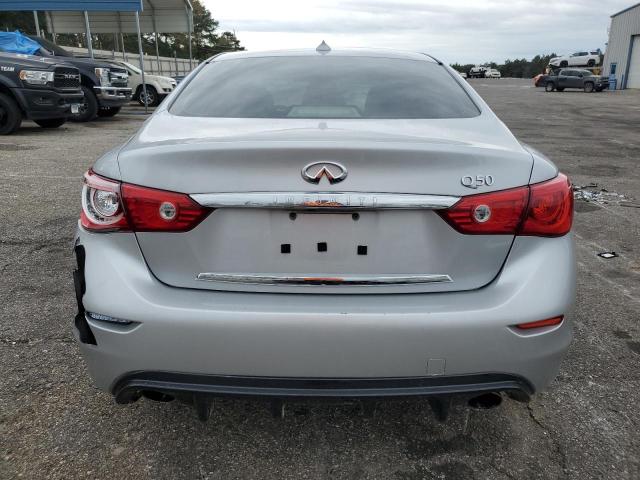 JN1BV7AP0FM339957 - 2015 INFINITI Q50 BASE SILVER photo 6