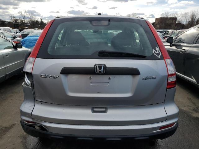 5J6RE4H37BL023771 - 2011 HONDA CR-V LX SILVER photo 6