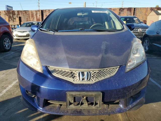 JHMGE88409S058616 - 2009 HONDA FIT SPORT BLUE photo 5