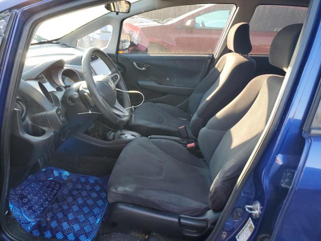 JHMGE88409S058616 - 2009 HONDA FIT SPORT BLUE photo 7