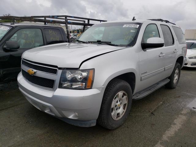 1GNSCBE00ER230278 - 2014 CHEVROLET TAHOE C1500 LT SILVER photo 1