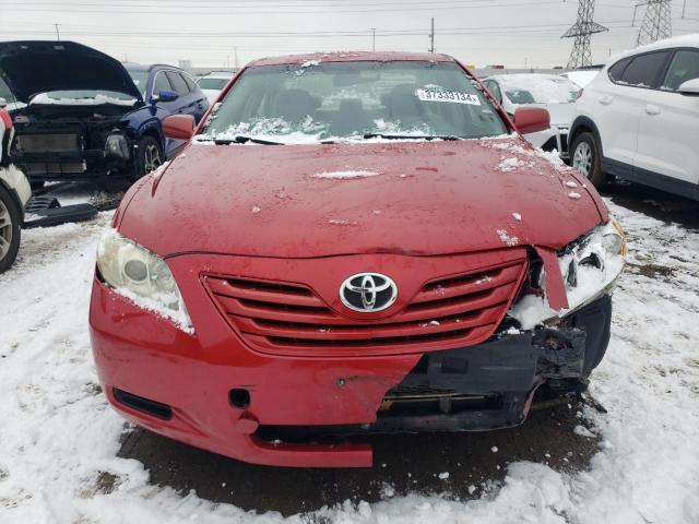 JTNBE46K573051878 - 2007 TOYOTA CAMRY CE RED photo 5