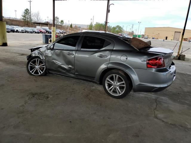 1C3CDZCB2DN615780 - 2013 DODGE AVENGER SXT GRAY photo 2