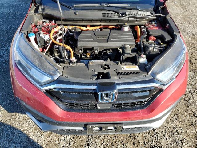 7FART6H86ME017490 - 2021 HONDA CR-V EXL RED photo 12