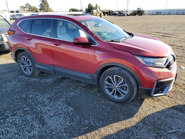 7FART6H86ME017490 - 2021 HONDA CR-V EXL RED photo 4