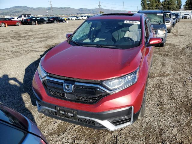 7FART6H86ME017490 - 2021 HONDA CR-V EXL RED photo 5