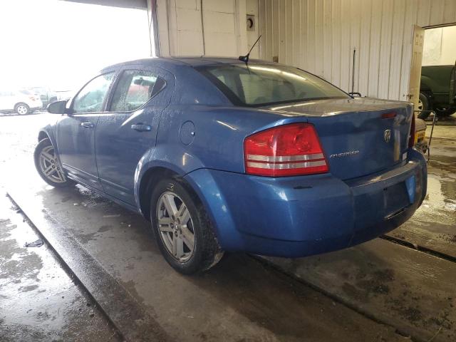 1B3LC56K68N158871 - 2008 DODGE AVENGER SXT BLUE photo 2