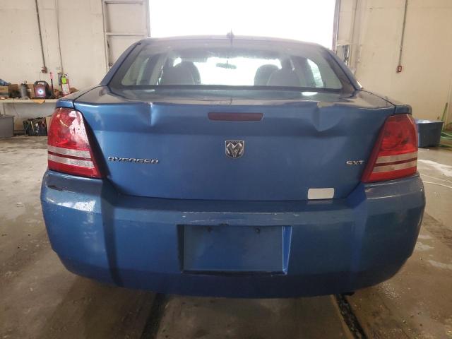 1B3LC56K68N158871 - 2008 DODGE AVENGER SXT BLUE photo 6