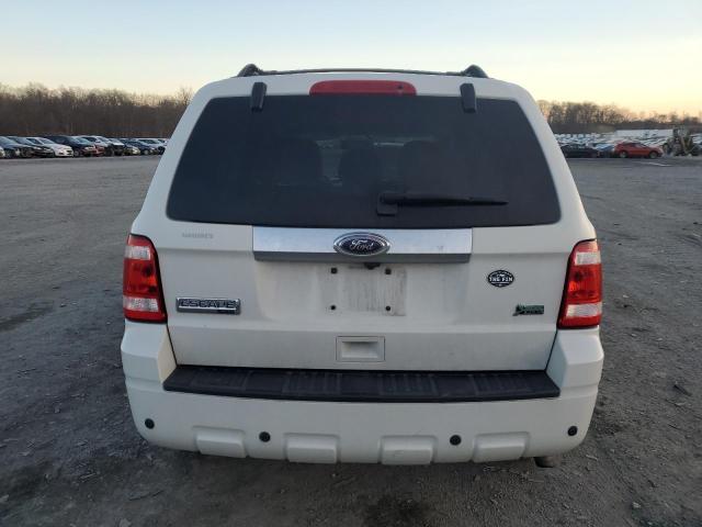 1FMCU9EG2AKD04735 - 2010 FORD ESCAPE LIMITED WHITE photo 6