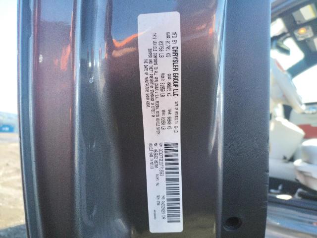 3C3CFFGE1DT712563 - 2013 FIAT 500 ELECTRIC GRAY photo 12