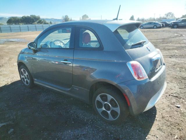 3C3CFFGE1DT712563 - 2013 FIAT 500 ELECTRIC GRAY photo 2