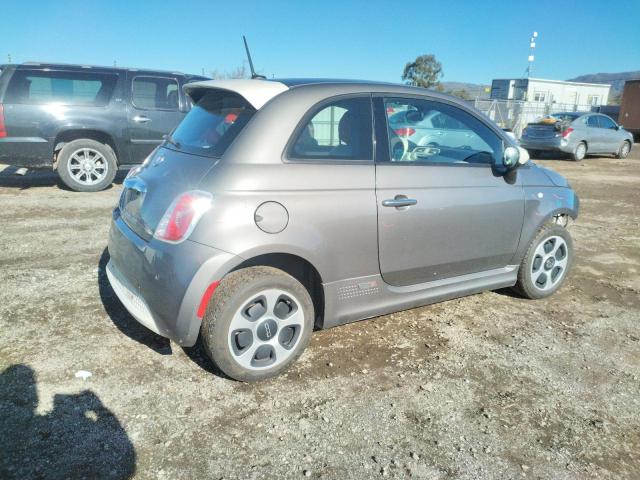 3C3CFFGE1DT712563 - 2013 FIAT 500 ELECTRIC GRAY photo 3