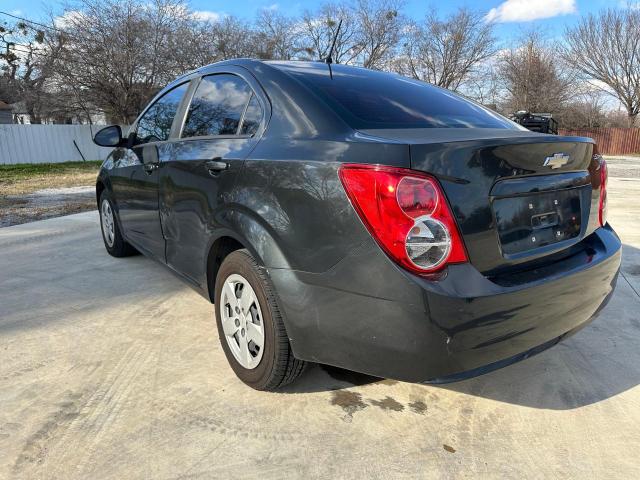 1G1JA5SH5E4188475 - 2014 CHEVROLET SONIC LS შავი ფოტო 3