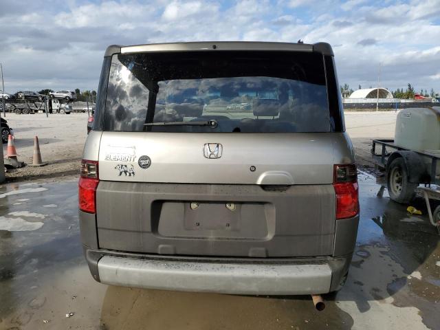 5J6YH18594L007108 - 2004 HONDA ELEMENT EX TAN photo 6