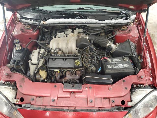 1MELM50U0VG616232 - 1997 MERCURY SABLE GS RED photo 11