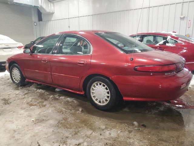 1MELM50U0VG616232 - 1997 MERCURY SABLE GS RED photo 2