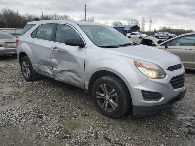 2GNALBEK1G1147368 - 2016 CHEVROLET EQUINOX LS SILVER photo 4