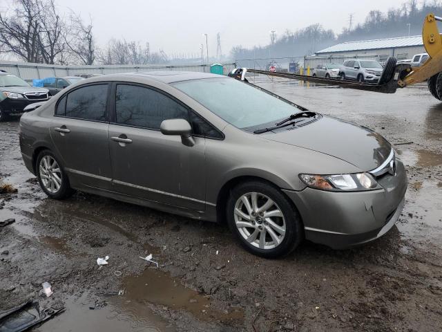 1HGFA16877L134430 - 2007 HONDA CIVIC EX BROWN photo 4