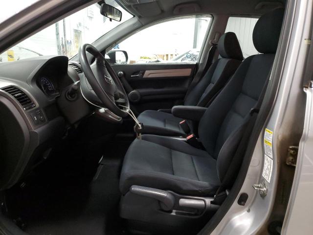 5J6RE3H36AL801289 - 2010 HONDA CR-V LX SILVER photo 7