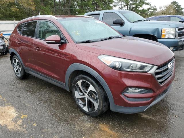 KM8J3CA26GU220416 - 2016 HYUNDAI TUCSON LIMITED MAROON photo 4