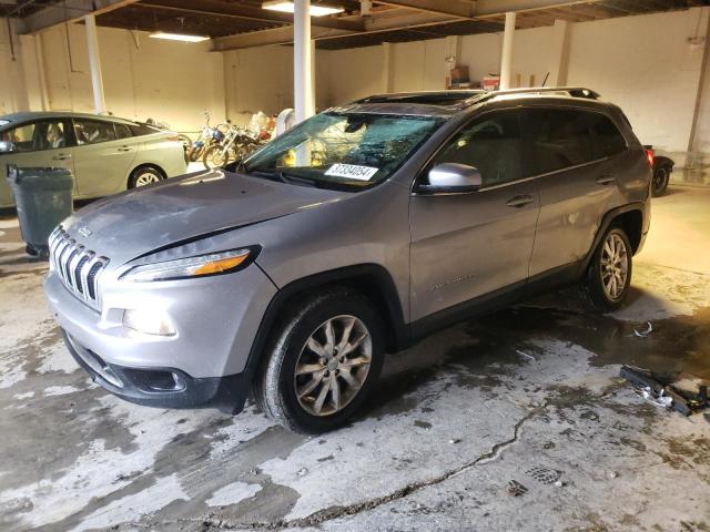 1C4PJMDS5EW187478 - 2014 JEEP CHEROKEE LIMITED GRAY photo 1