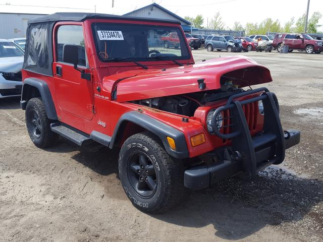 1J4FA29P91P321685 - 2001 JEEP WRANGLER / TJ SE  photo 1