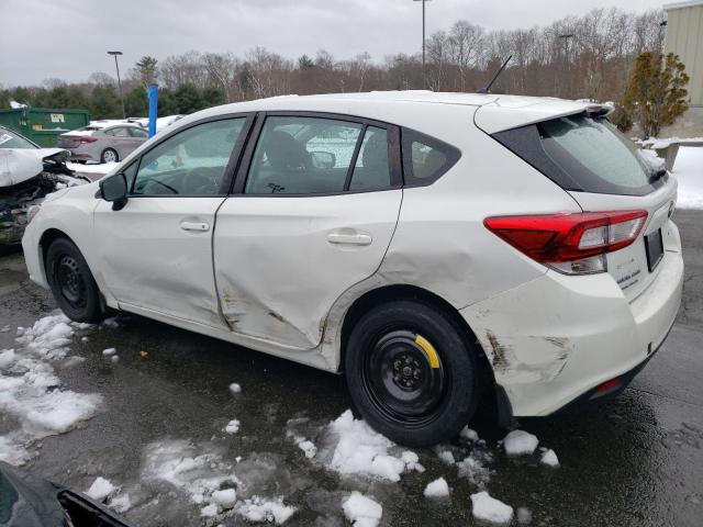 4S3GTAA62K3754176 - 2019 SUBARU IMPREZA WHITE photo 2