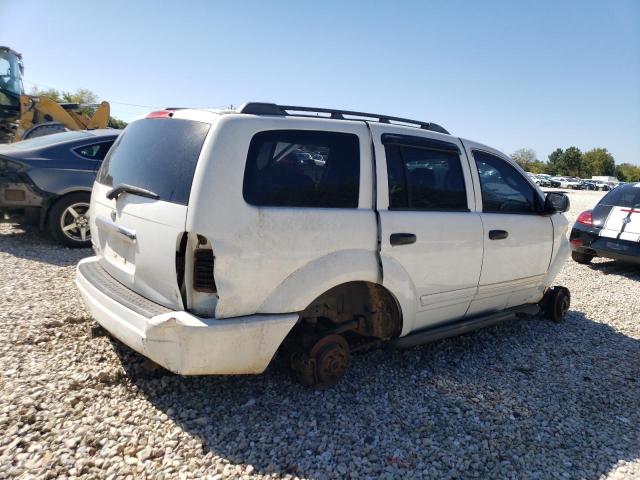 1D4HB48N05F593600 - 2005 DODGE DURANGO SLT WHITE photo 3