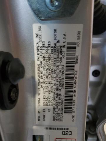 5TEJU62NX6Z166510 - 2006 TOYOTA TACOMA DOUBLE CAB PRERUNNER SILVER photo 12