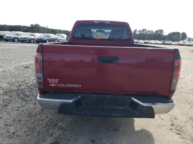 1GCDT148568245451 - 2006 CHEVROLET COLORADO BURGUNDY photo 10