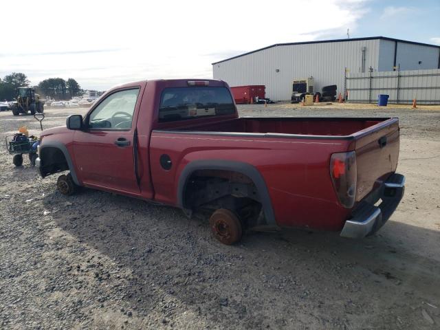 1GCDT148568245451 - 2006 CHEVROLET COLORADO BURGUNDY photo 2