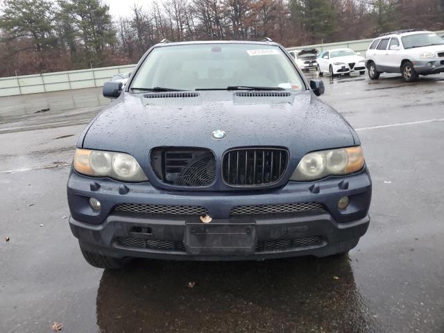 5UXFA13524LU38476 - 2004 BMW X5 3.0I BLUE photo 5