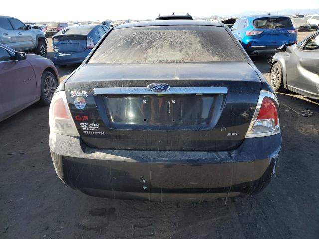 3FAHP08Z97R113480 - 2007 FORD FUSION SEL BLACK photo 6