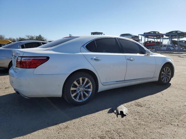 JTHCL5EF9B5010934 - 2011 LEXUS LS 460 WHITE photo 3