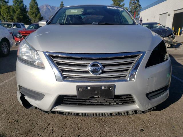 3N1AB7APXEL628339 - 2014 NISSAN SENTRA S SILVER photo 5