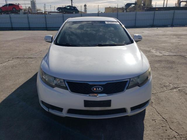 KNAFU4A21D5700833 - 2013 KIA FORTE EX WHITE photo 5