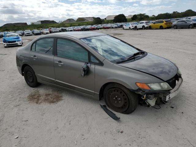 1HGFA16577L034561 - 2007 HONDA CIVIC LX GRAY photo 4