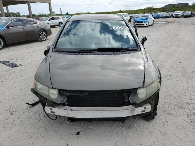 1HGFA16577L034561 - 2007 HONDA CIVIC LX GRAY photo 5