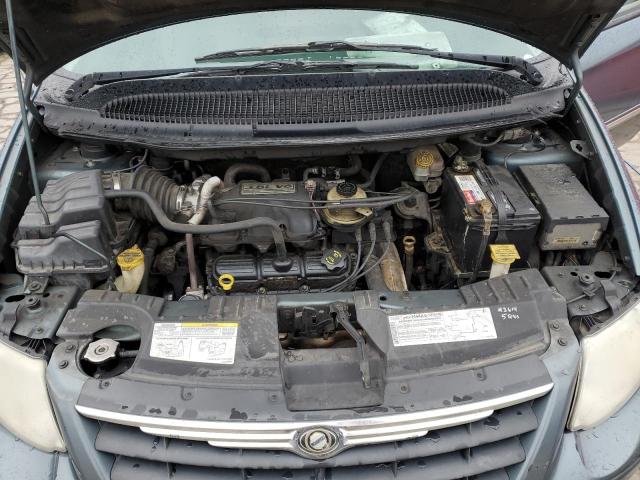 2C4GP54L85R416676 - 2005 CHRYSLER TOWN & COU TOURING მწვანე ფოტო 12