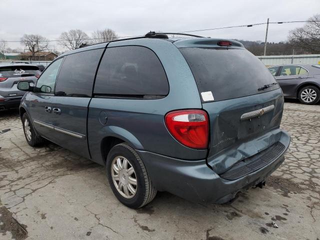 2C4GP54L85R416676 - 2005 CHRYSLER TOWN & COU TOURING მწვანე ფოტო 2