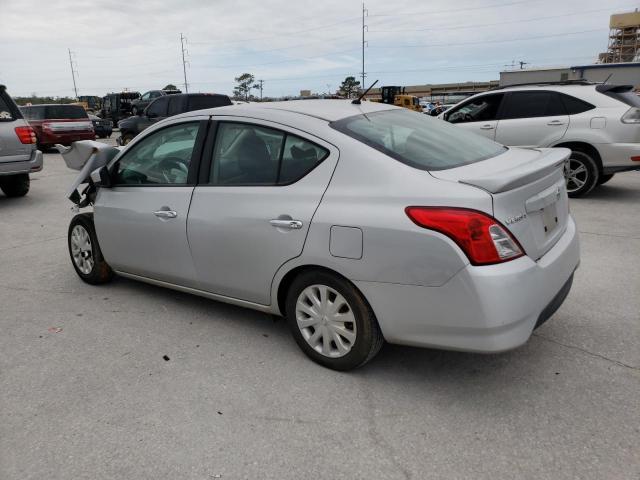 3N1CN7AP0KL842316 - 2019 NISSAN VERSA S SILVER photo 2