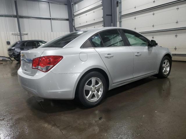 1G1PF5SC3C7342077 - 2012 CHEVROLET CRUZE LT GRAY photo 3