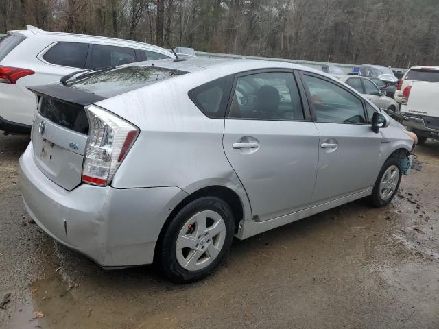 JTDKN3DU0B0253105 - 2011 TOYOTA PRIUS SILVER photo 3