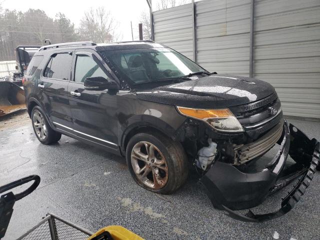 1FM5K7F82DGB17786 - 2013 FORD EXPLORER LIMITED BLACK photo 4