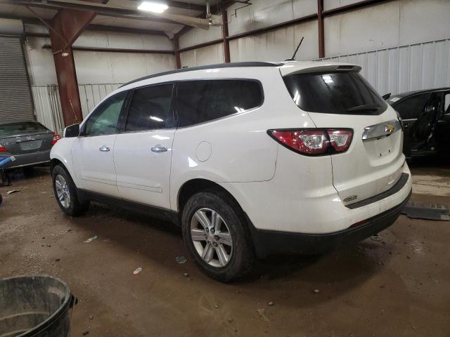 1GNKRHKD3EJ335243 - 2014 CHEVROLET TRAVERSE LT WHITE photo 2