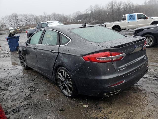 3FA6P0D98LR152875 - 2020 FORD FUSION TITANIUM GRAY photo 2