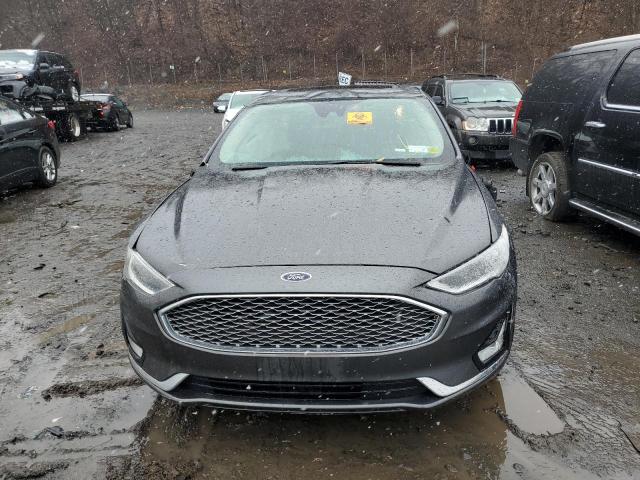 3FA6P0D98LR152875 - 2020 FORD FUSION TITANIUM GRAY photo 5