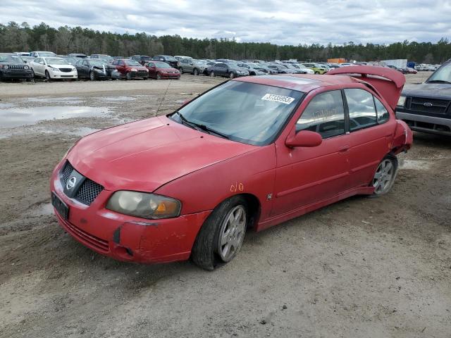 3N1AB51A36L587165 - 2006 NISSAN SENTRA SE-R SPEC V RED photo 1